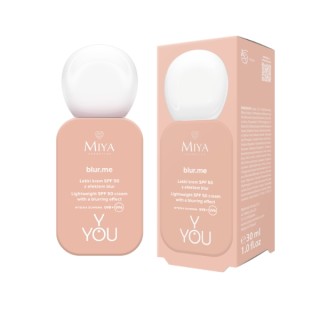 Crème de nuit légère Miya Cosmetics Y.YOU blur .me SPF50 , 30 ml