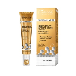 Cream contour des yeux nourrissante Bielenda Professional Supremelab Honey Vitality Nutri 15 ml
