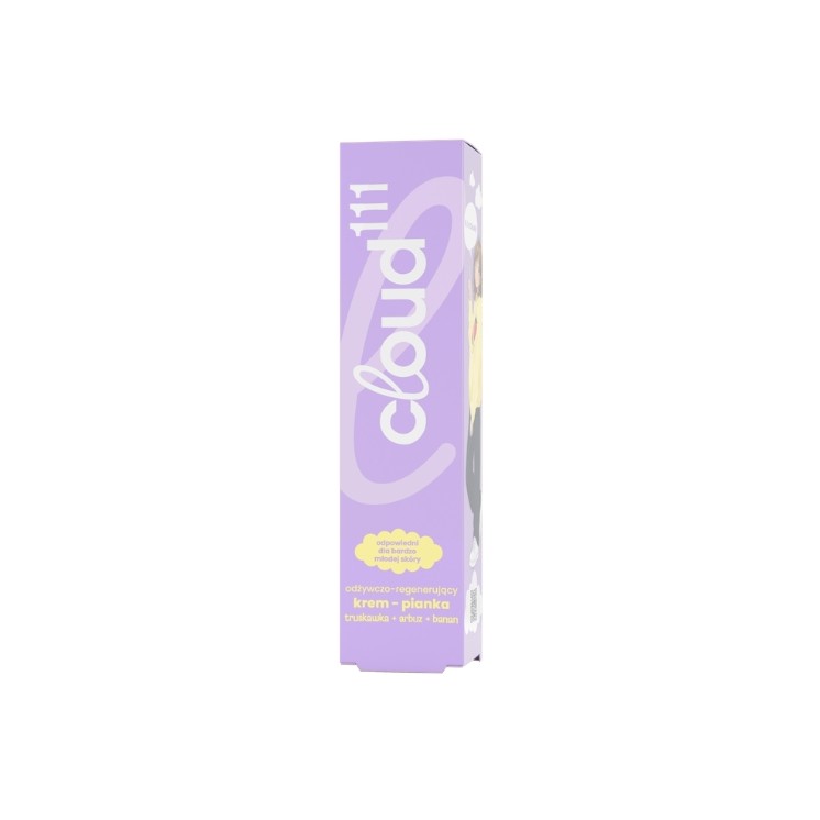 Crème-mousse nourrissante et régénérante pour le visage Cloud111 40 ml