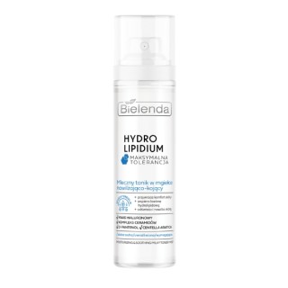 Bielenda Hydro Lipidium, brume tonique lactée hydratante et apaisante pour le visage, 100 ml