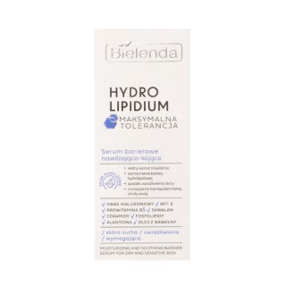 Sérum hydratant et apaisant pour barrière cutanée Bielenda Hydro Lipidium 30 ml