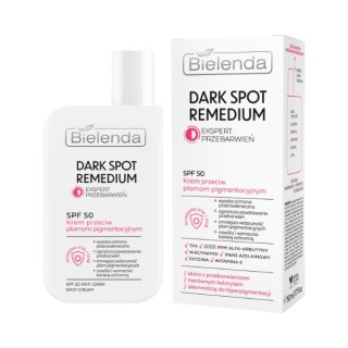 Crème visage Bielenda Dark Spot Remedium contre les taches pigmentaires SPF50 40 ml