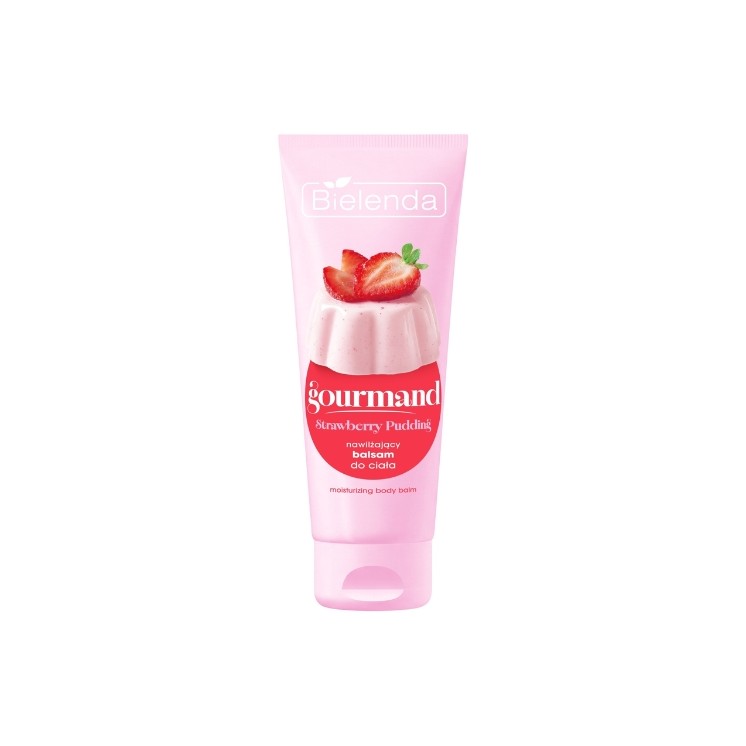 Baume corporel Bielenda Gourmand au pudding Strawberry 200 ml