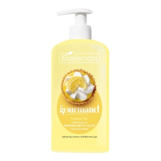 Gel douche et bain rafraîchissant et crémeux Bielenda Gourmand Lemon Pie 300 ml