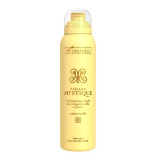 Huile corporelle parfumée moussante Bielenda Zahara Mystique Amber Vanilla 150 ml