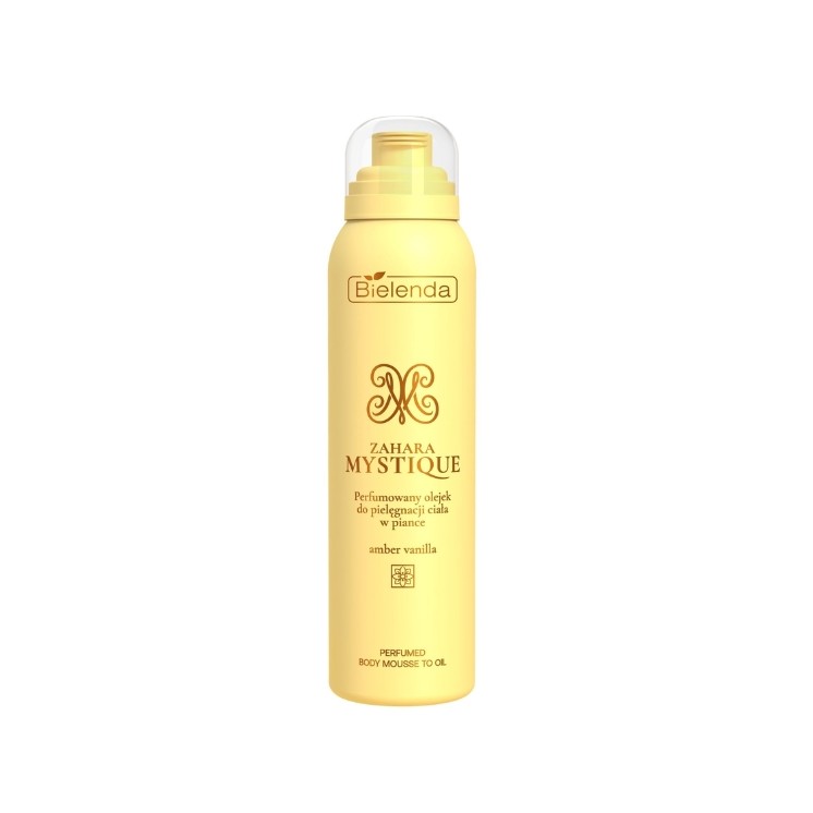 Bielenda Zahara Mystique perfumed body oil in foam Amber Vanilla 150 ml