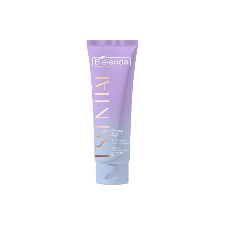 Gel-mousse nettoyant et hydratant visage Bielenda Essential 130 g