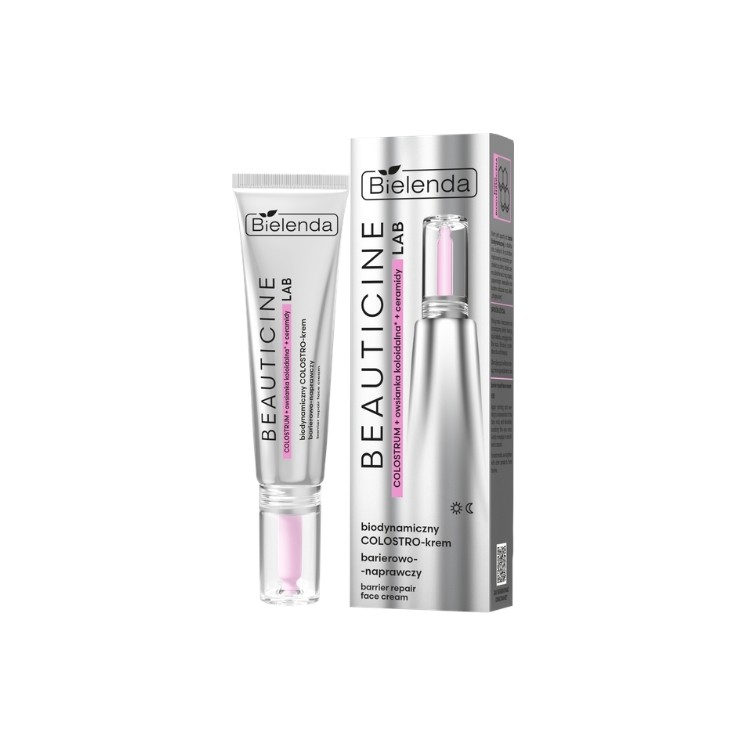 Crème visage barrière et réparatrice Bielenda Beauticine Lab Colostro 40 ml