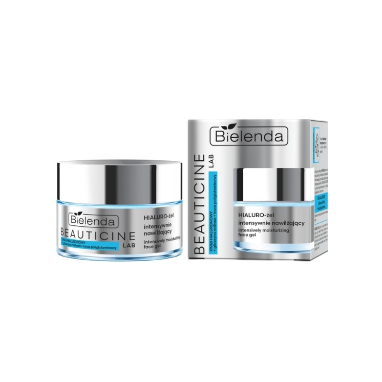 Bielenda Beauticine Lab Intensively Moisturizing Face Gel with Hyaluronic Acid 50 ml