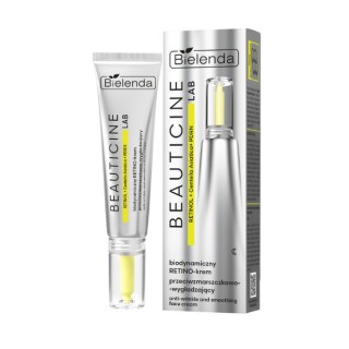 Crème de nuit anti-rides et lissante au rétinolissant Bielenda Beauticine Lab 40 ml