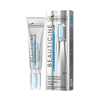Crème visage hydratante et apaisante Hyaluro-Face Bielenda Beauticine Lab 40 ml