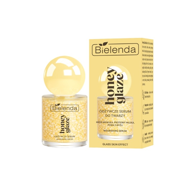 Sérum nourrissant biphasé Bielenda Honey Glaze à effet Glass - 30 skin