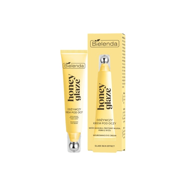 Crème contour des yeux nourrissante et illuminatrice Bielenda Honey Glaze 15 ml