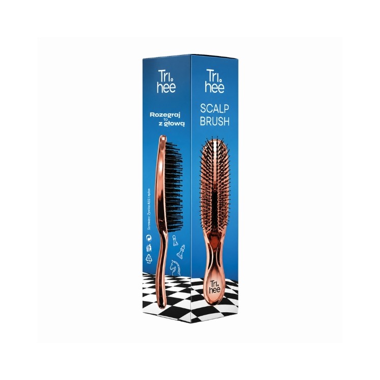 Brosse pour cuir chevelu Tri.Hee 1 pièce)