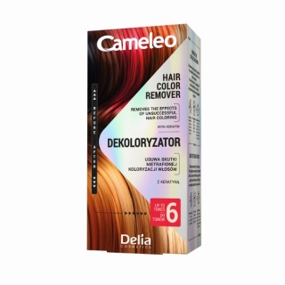 Décolorant capillaire Delia Cameleo Omega à la kératine, jusqu'à 6 tons