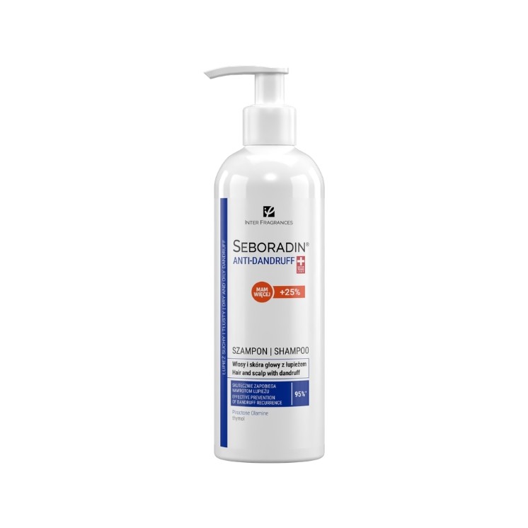 Shampoing antipelliculaire Seboradin pour cheveux et cuir chevelu sujets aux pellicules 250 ml