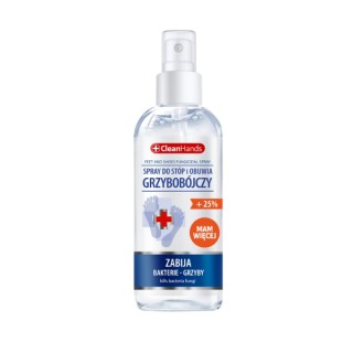 Spray antifongique Cleanhands pour pieds et chaussures 125 ml