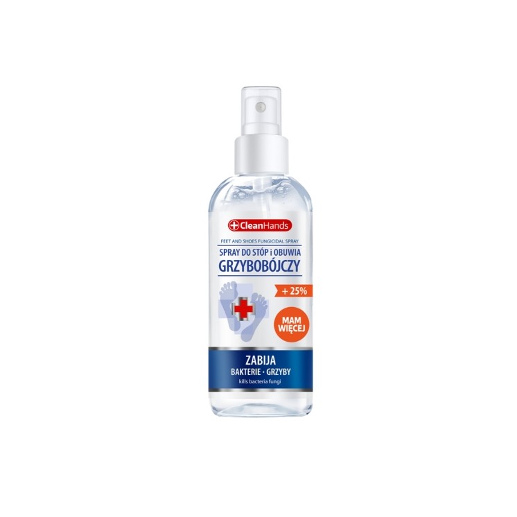 Spray antifongique Cleanhands pour pieds et chaussures 125 ml