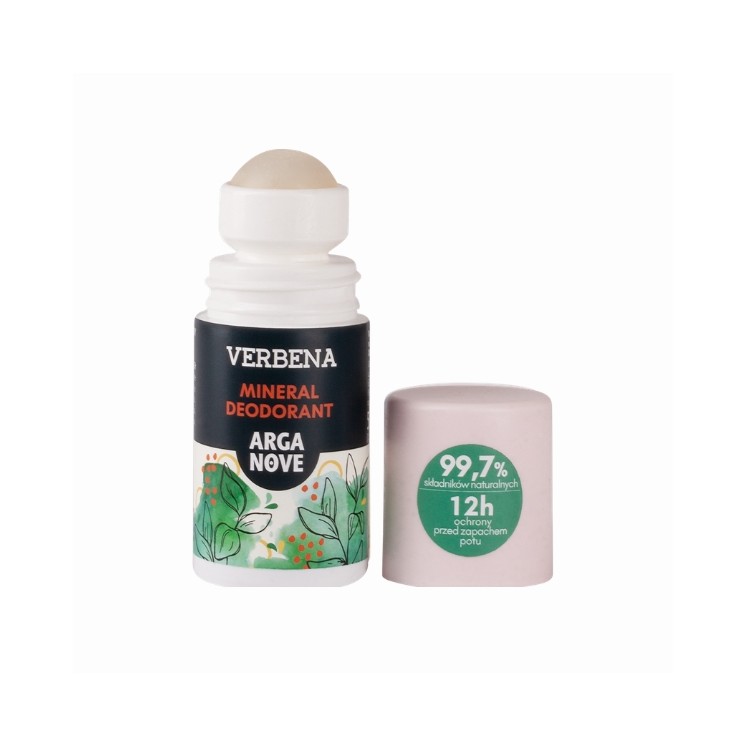 Arganove Mineral Roll-on Alum Deodorant Verbena 50 ml