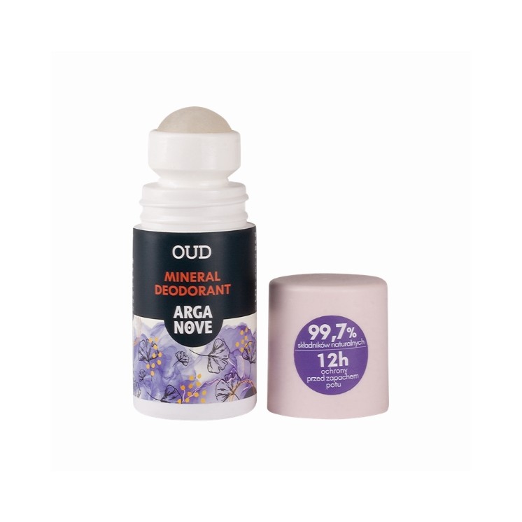 Arganove Mineral Roll-on Alum Oud Deodorant 50 ml