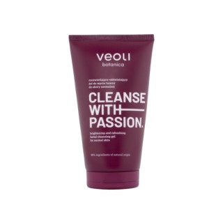 Veoli Botanica Cleanse With Passion oczyszczajaco-peelingujący Żel do mycia twarzy 150 ml