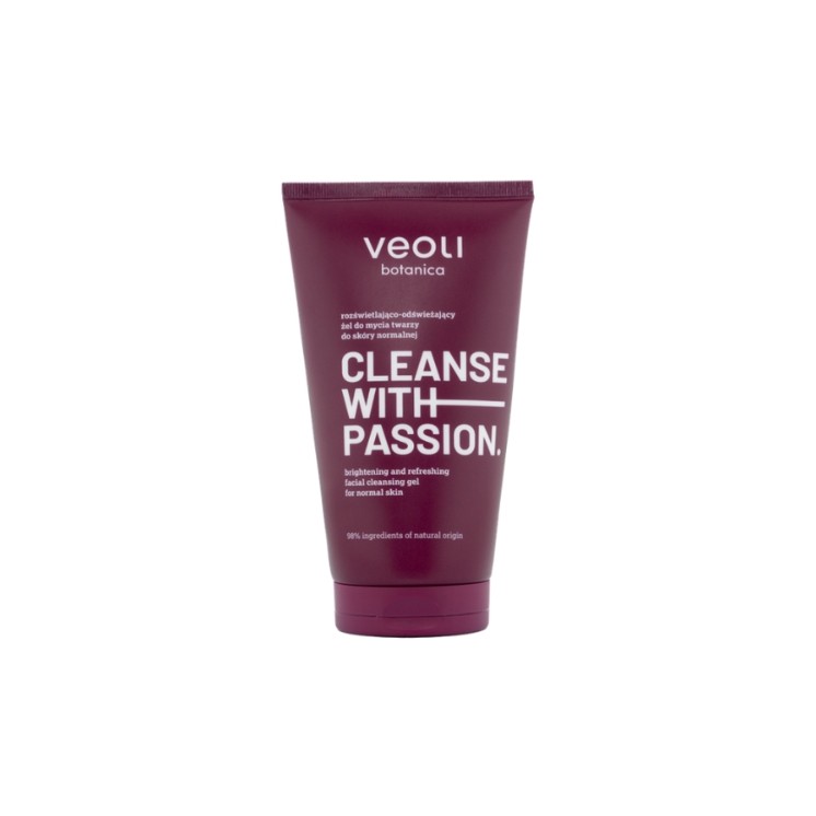 Veoli Botanica Cleanse With Passion Gel Nettoyant et Exfoliant Visage 150 ml