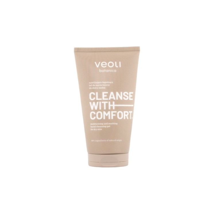 Veoli Botanica Cleanse With Comfort nawilżająco-łagodzący Żel do mycia twarzy 150 ml