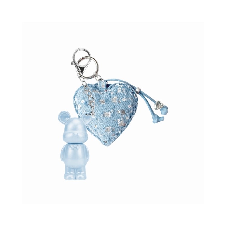 Gloss à lèvres Lovro Denim Sugar avec particules /01/ Heart Drop 1,4 g