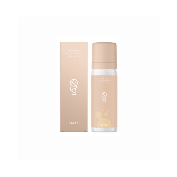 Lovro Bubble Fundation Podkład o napowietrzonej, rozświetlającej formule /02/ Vanilla 50 ml
