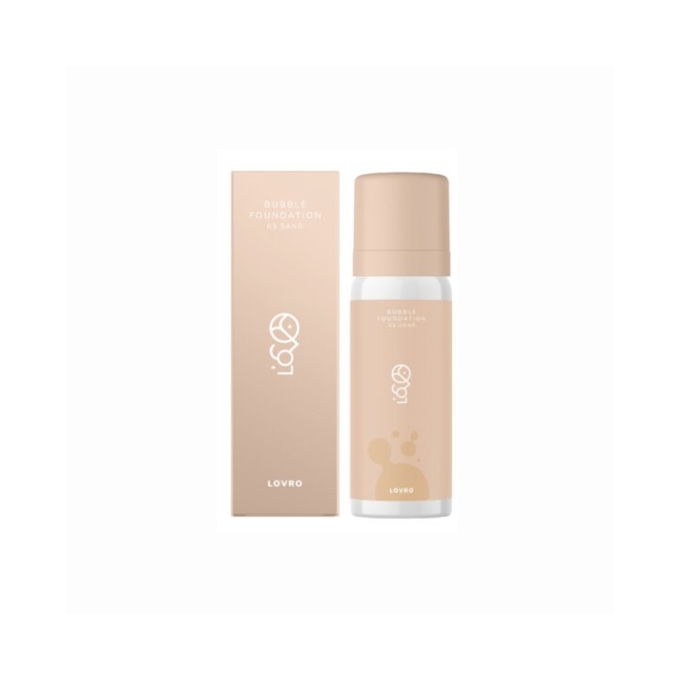 Fond de teint Lovro Bubble, aéré et illuminateur /03/ Sand 50 ml