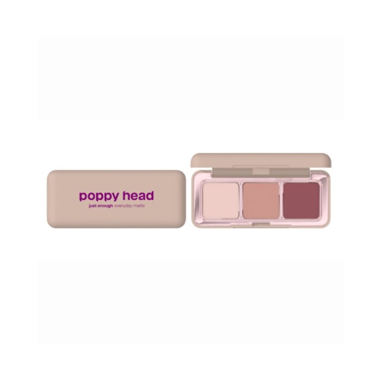 Poppy Head Just Enough Everyday Matte Palette de couleurs /01/ Mauve On 4,8 g