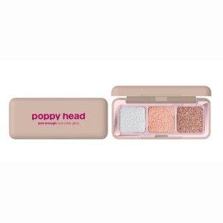Poppy Head Just Enough Everyday Glow Paleta cieni do powiek /01/ Shine Agenda 4,8 g