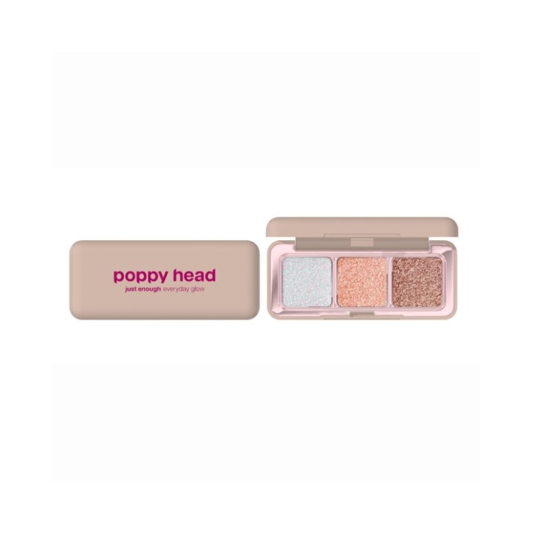 Poppy Head Just Enough Everyday Glow Palette de soins pour le powiek /01/ Shine Agenda 4,8 g