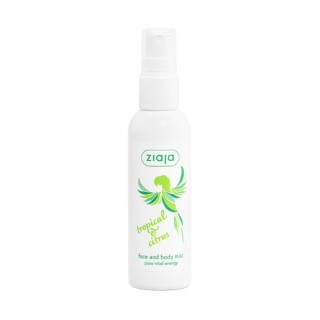 Brume visage et corps Ziaja Tropical Scent Tropical & Citrus 90 ml