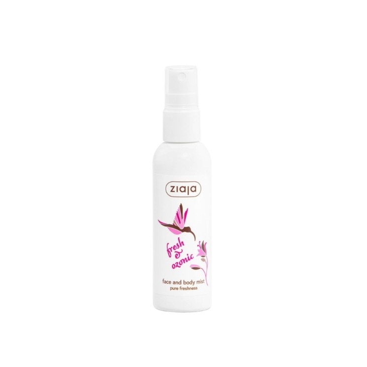 Ziaja Tropical Scent Mgiełka do twarzy i ciała Fresh&Ozonic 90 ml