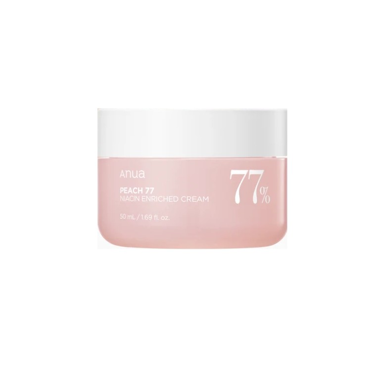Cream hydratante visage Anua Peach 7 enrichie 7% de niacine, 50 ml