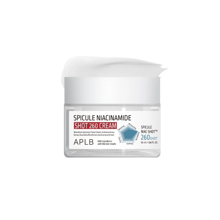 APLB Spicule Niacinamide Shot 260 Cream nawilżający Krem z niacynamidem 55 ml