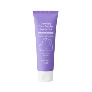 Purito Seoul Dermide Cica Barrier Sleeping Pack regenerująca Maska do twarzy na noc 80 ml