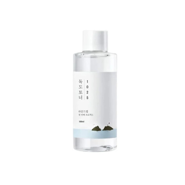 Lotion tonique hydratante pour le visage Round Lab 1025 Dokdo à l'eau de mer 100 ml