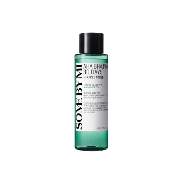 Lotion tonique exfoliante Some By Mi AHA BHA PHA 30 Days Miracle 150 ml