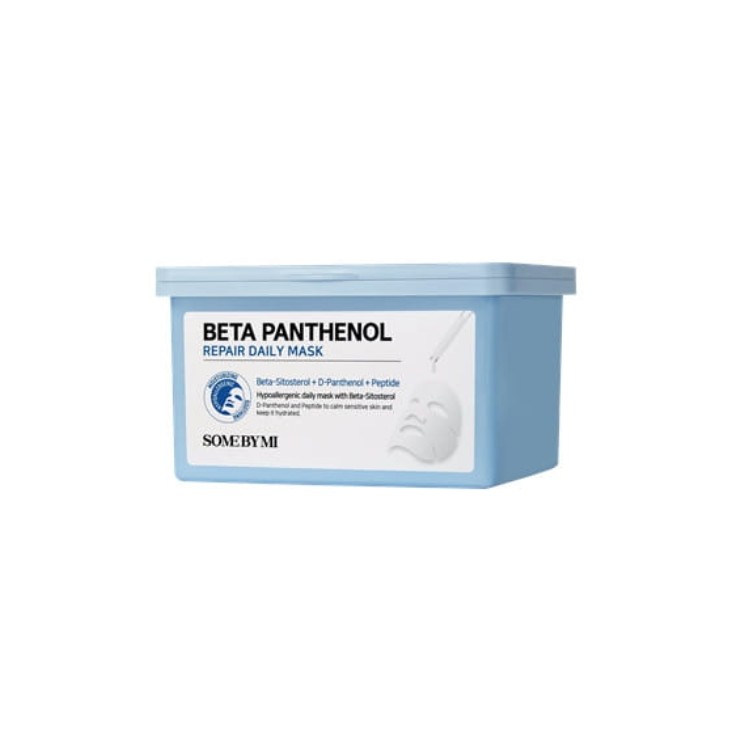 Some By Mi Beta Panthenol Repair Daily Mask Zestaw regenerujących maseczek w płachcie 30 sztuk