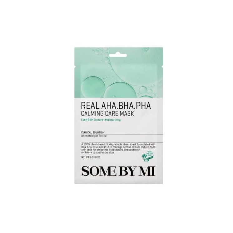 Masque apaisant Some By Mi Real AHA BHA PHA , 20 ml