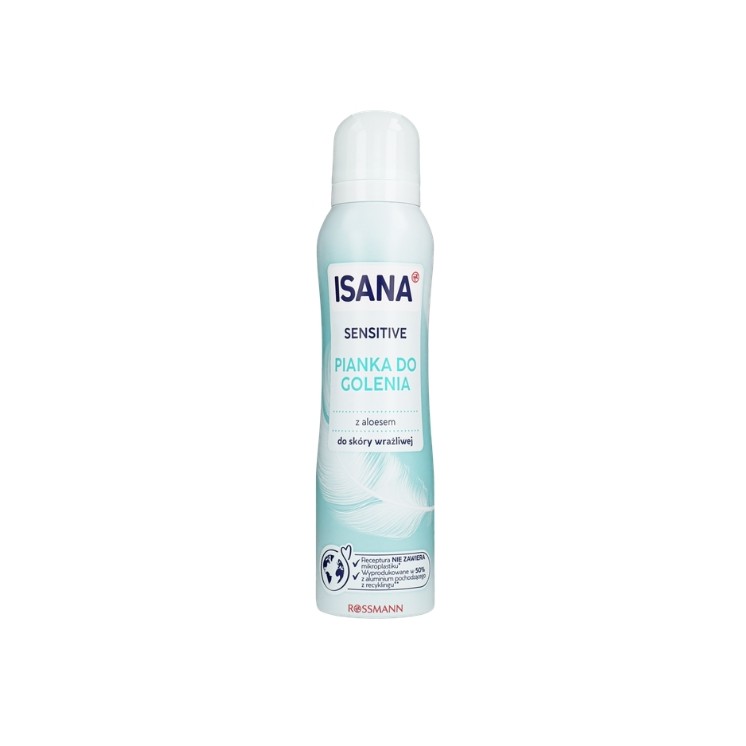 Isana Sensitive Pianka do golenia z Aloesem 150 ml