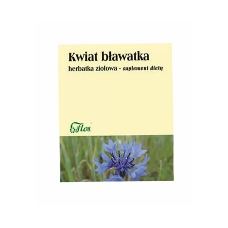 Flos Kwiat bławatka Herbatka ziołowa 25 g