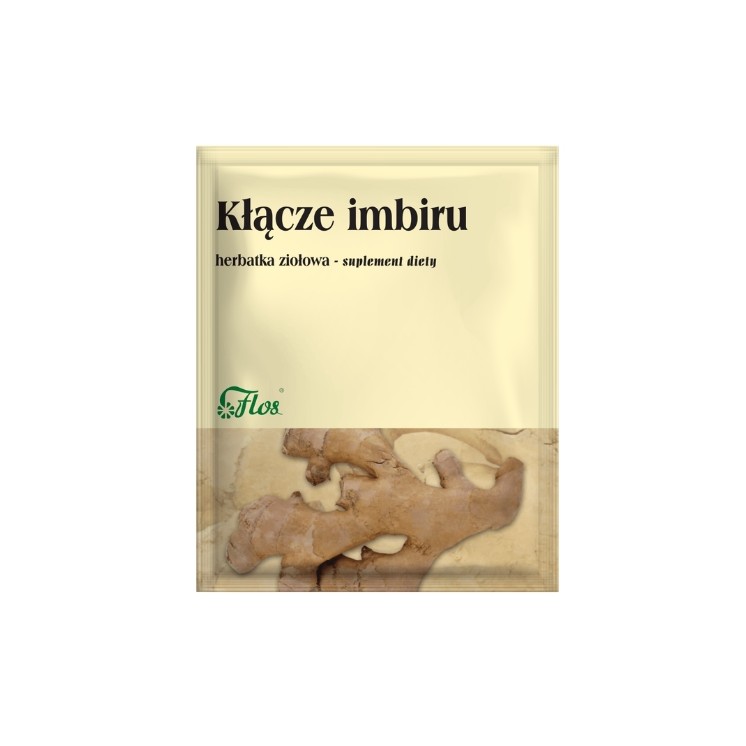 Flos Kłącze imbiru Herbatka ziołowa 50 g