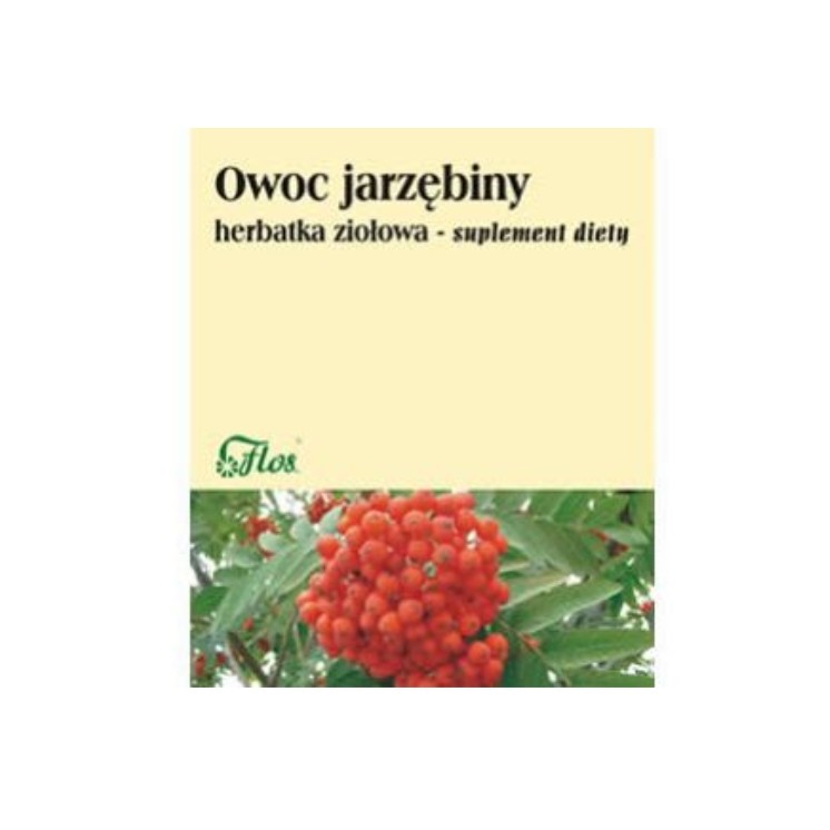 Flos Owoc jarzębiny Herbatka ziołowa 50 g
