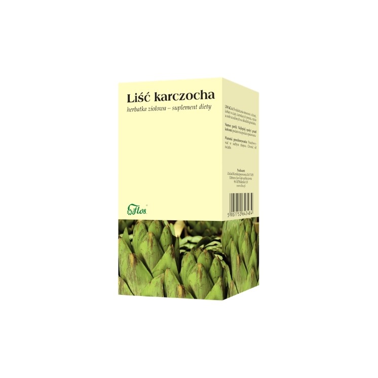 Flos Liść karczocha Herbatka ziołowa 20 x 3 g