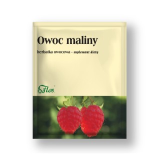Flos Owoc maliny Herbatka ziołowa 50 g
