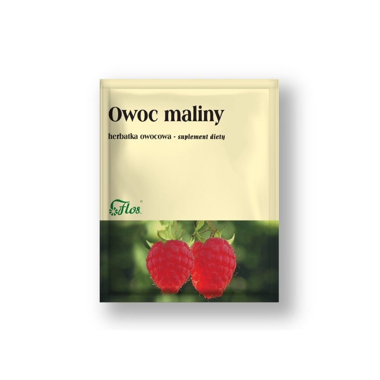 Flos Owoc maliny Herbatka ziołowa 50 g