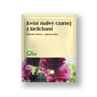 Flos Kwiat malwy czarnej z kielichami Herbatka ziołowa 50 g